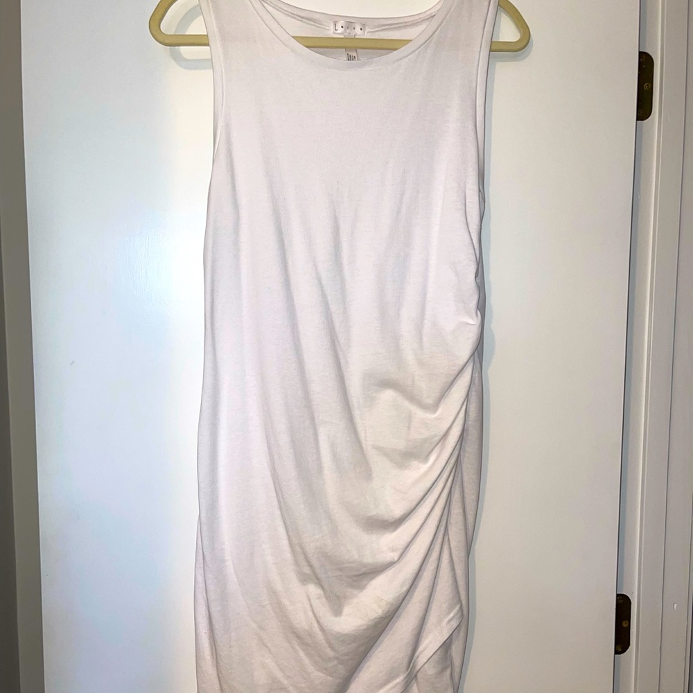White tshirt dress
